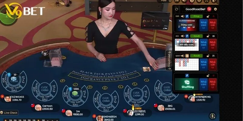 Giới thiệu tổng quan về game bài đổi thưởng blackjack V9bet